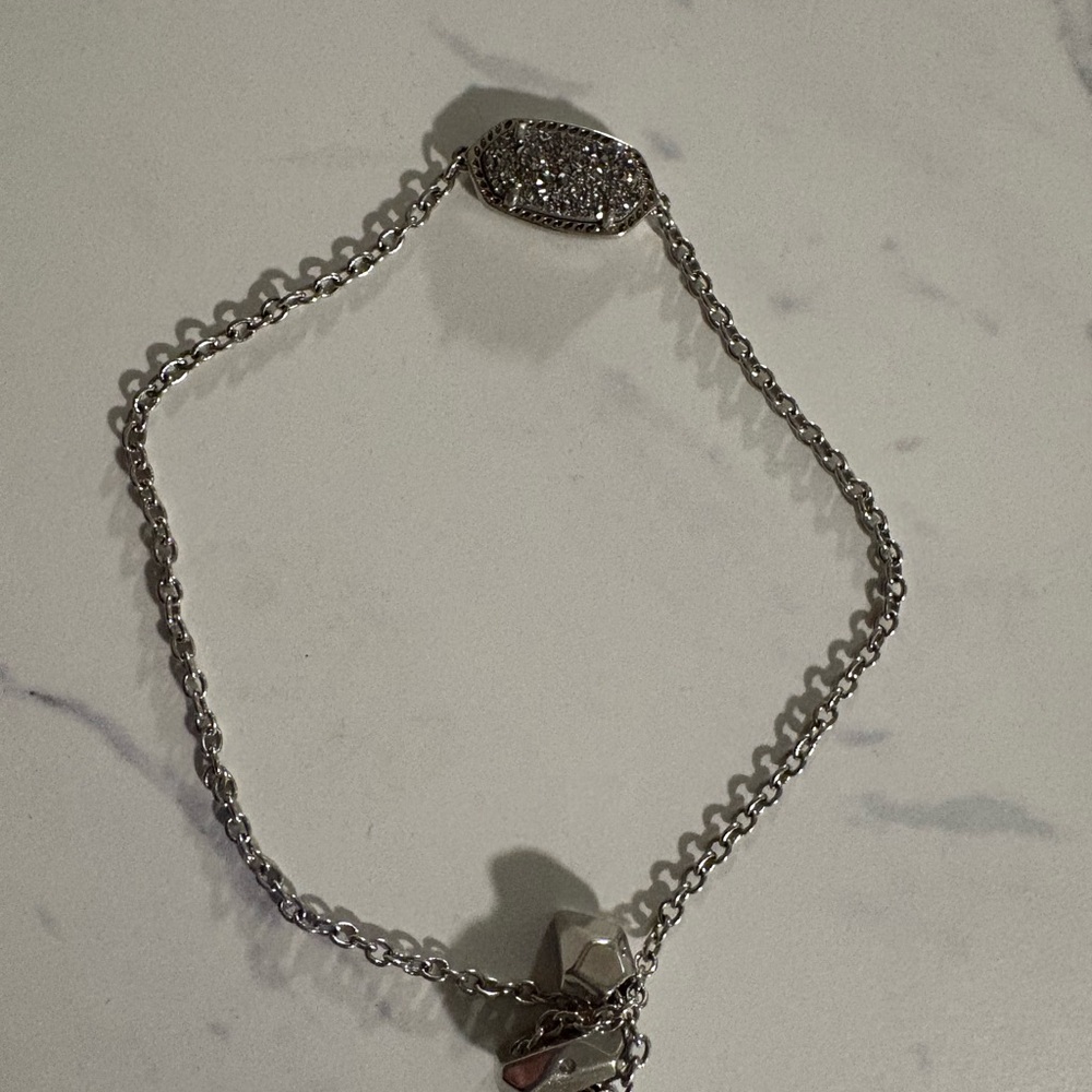 Kendra Scott Silver Elaina Adjustable Chain Bracelet